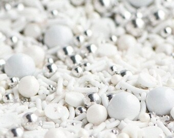 SWEETAPOLITA SPRINKLES Wedding Cake Mix Sprinkles, Jimmies Sprinkles, Cookie Sprinkles, Cake Sprinkles, Wedding Sprinkles