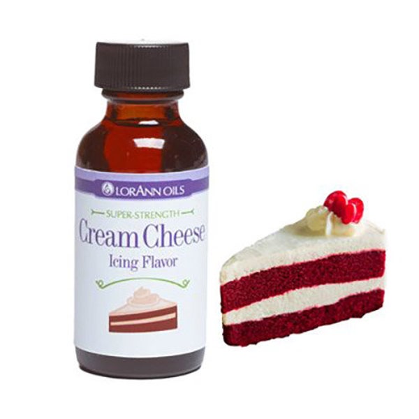 CREAM CHEESE ICING Super Strength Flavor, 1 oz by LorAnn, Ideal for Candy Making