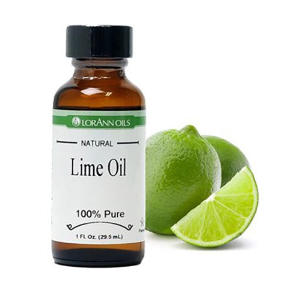 LIME OIL 1 oz by LorAnn, Ideal for Candy Making and Aromatherapy