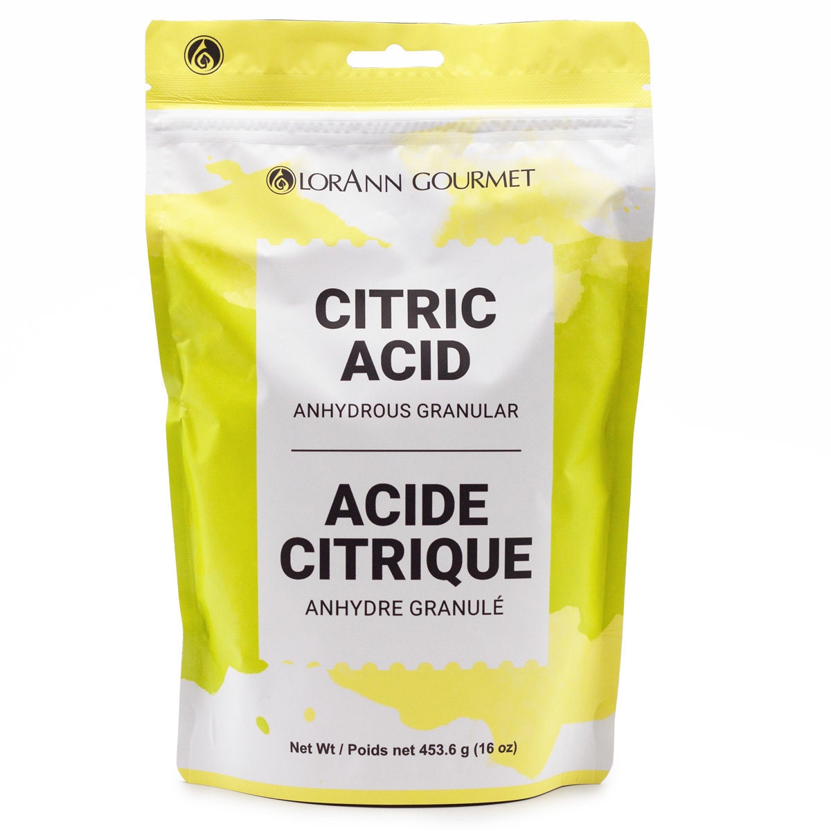 CITRIC ACID - Anhydrous Granular- 16 oz LorAnn, Fruit Acid for Candy,…
