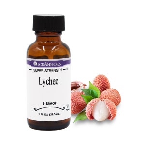 LYCHEE Super Strength Flavor, 1 oz by LorAnn, Ideal for Candy Making