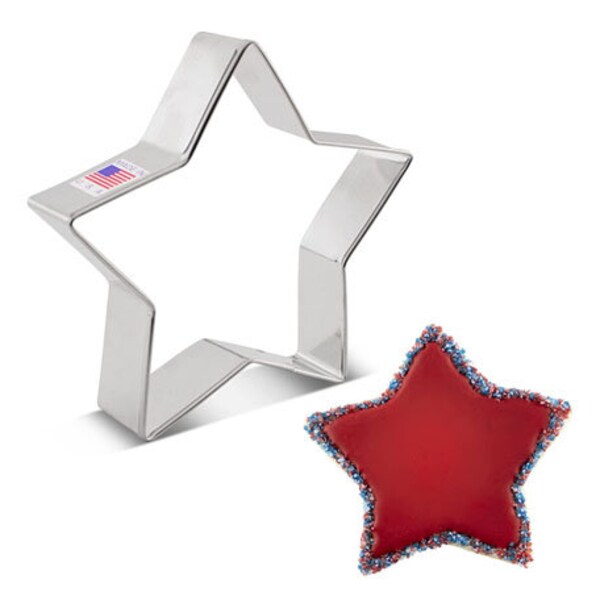 STAR Metal Cookie Cutter - Ann Clark - 4 Inch