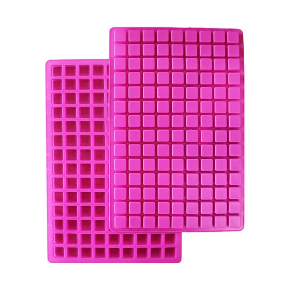 SILICONE GUMMY Square Cube Molds, 2-pack by Lorann, Candy Making Supplies 