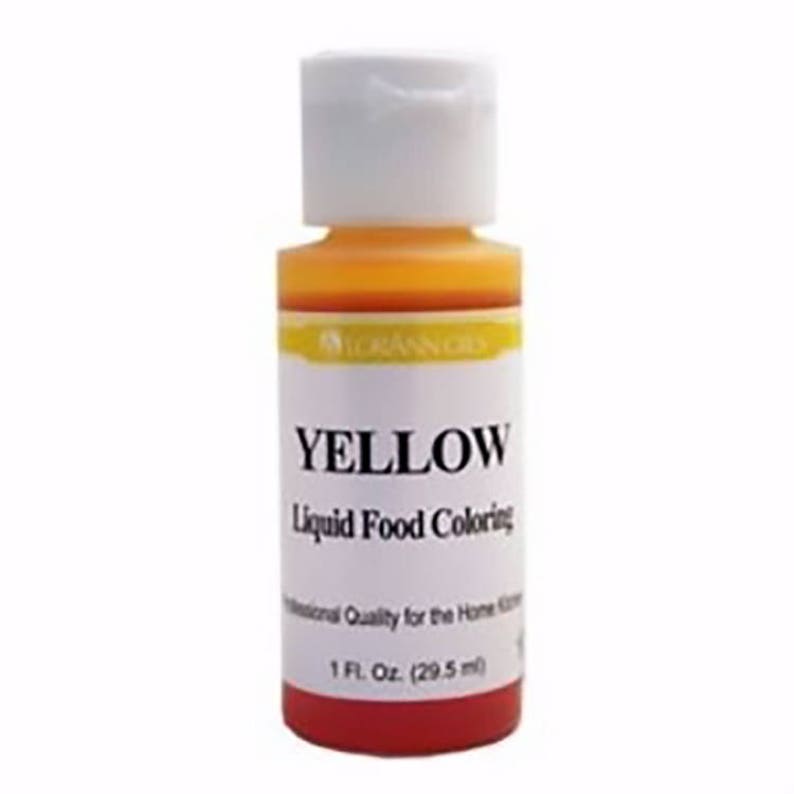 LIQUID FOOD COLORING Set of 12 Colors from LorAnn 1 oz Etsy