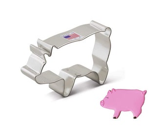 PIG Metal Cookie Cutter - Ann Clark - 3.75 inch