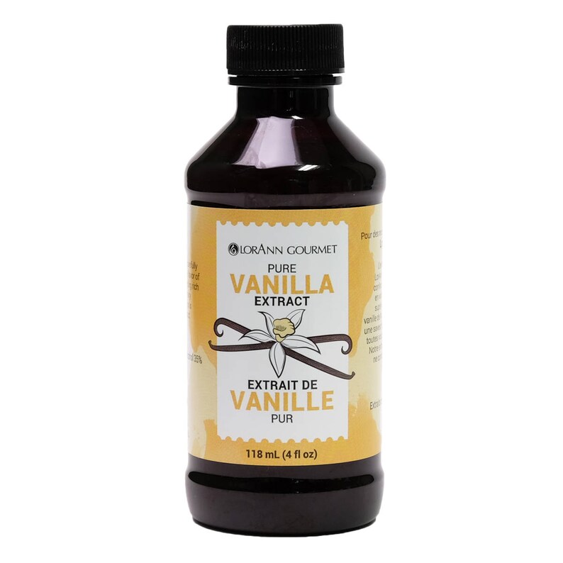 PURE VANILLA EXTRACT Natural 4 Oz by Lorann No Added Corn Etsy