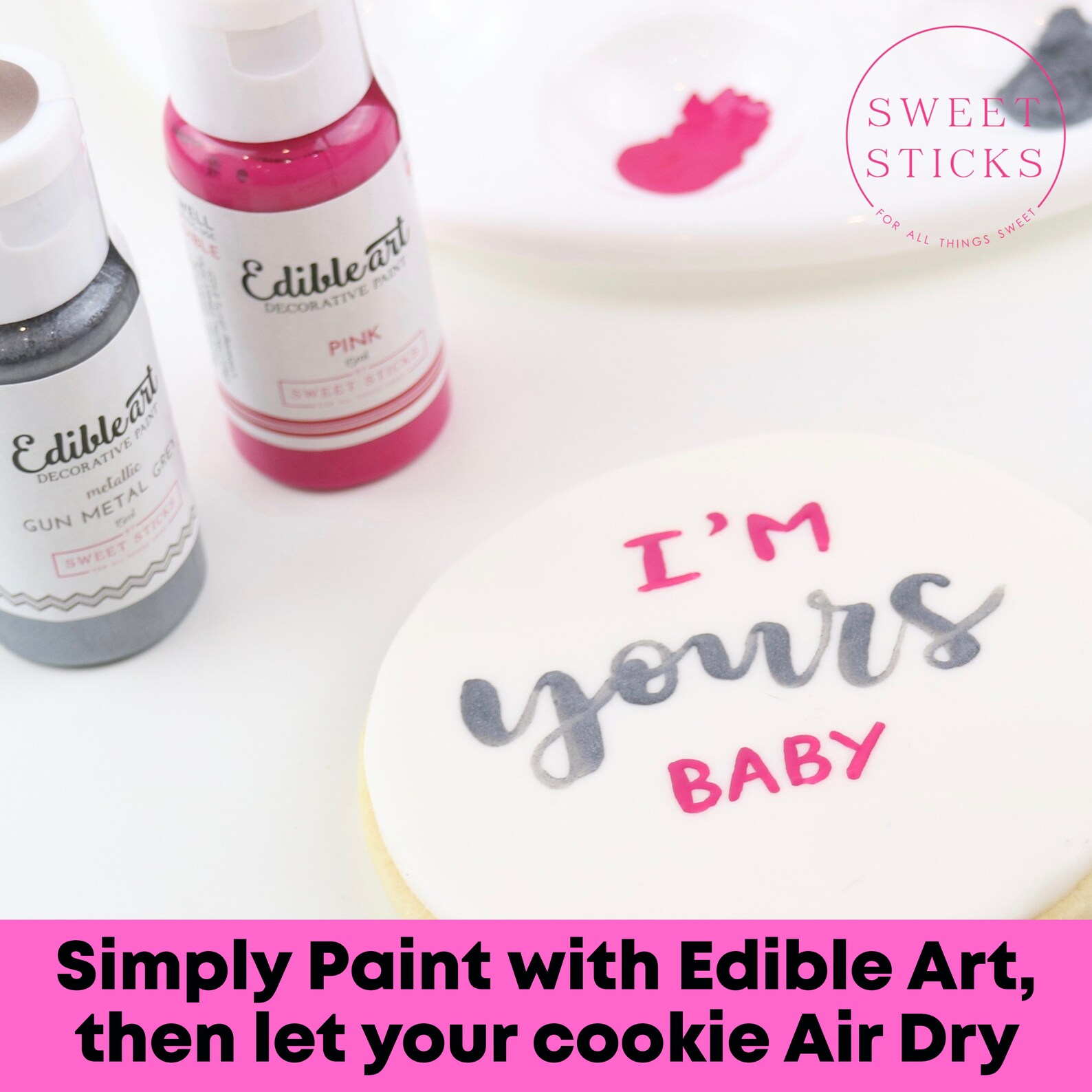 LAVENDER Edible Art Decorative Paint by Sweet Sticks 15ml Etsy