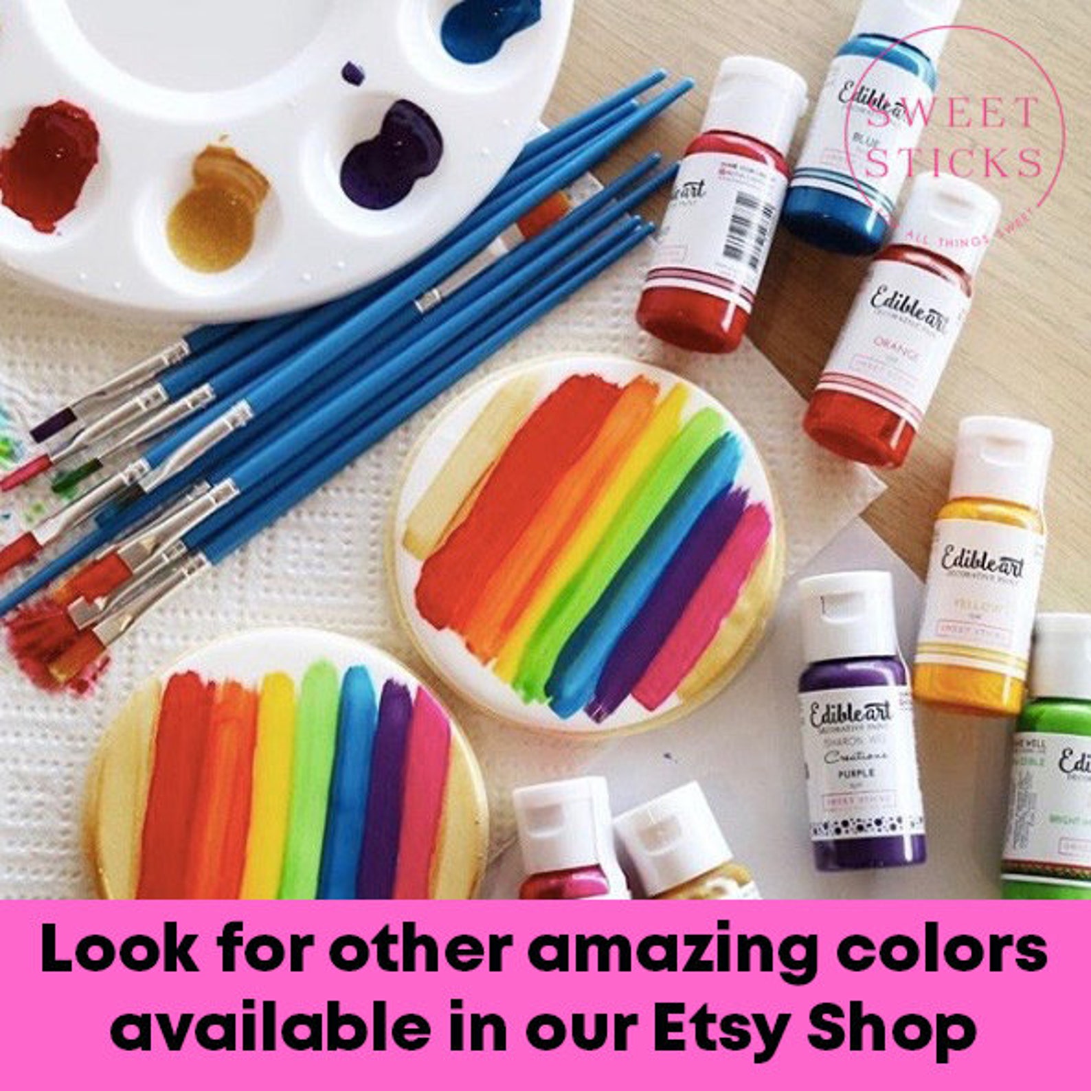 LAVENDER Edible Art Decorative Paint by Sweet Sticks 15ml Etsy