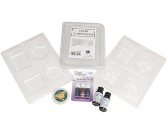 Soap Making Kit, DIY Melt and Pour Glycerin Soap Base, Homemade Soap Craft Kit