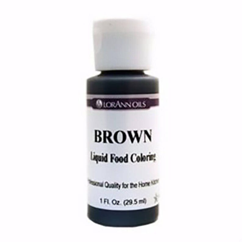 LIQUID FOOD COLORING Set of 12 Colors from LorAnn 1 oz Etsy