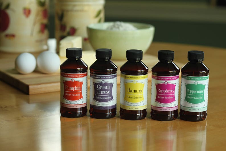 LorAnn Bakery Emulsion 4 oz Choose From 23 Flavors Etsy