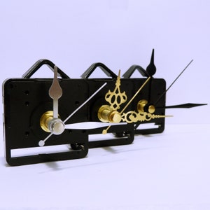 Replacement Quartz clock ticking mechanism, motor and hands, DIY repair kit - TICKING movement -  UK Selller - Quartz Clock Making Kit