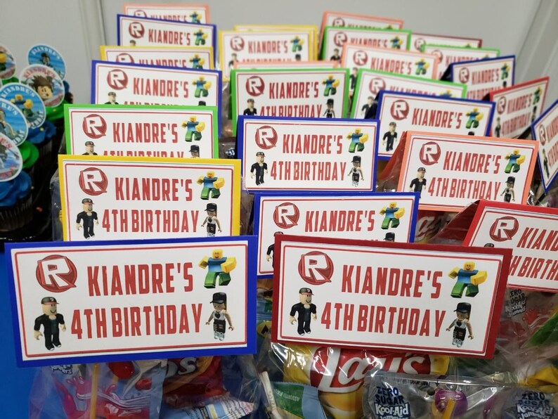 Roblox Treat Bagcandy Treat Bagscandy Loot Bagbirthday Loot Bag -