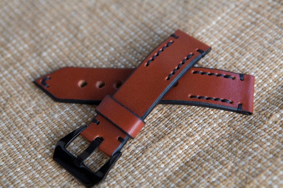 thick leather watch bands