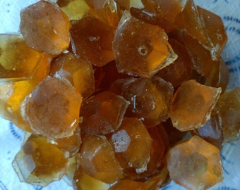 Natural Horehound Gems Hard Candy, Horehound Candy, Herbal Candy, Marrubium Vulgare, Vegan Candy, Natural Candy