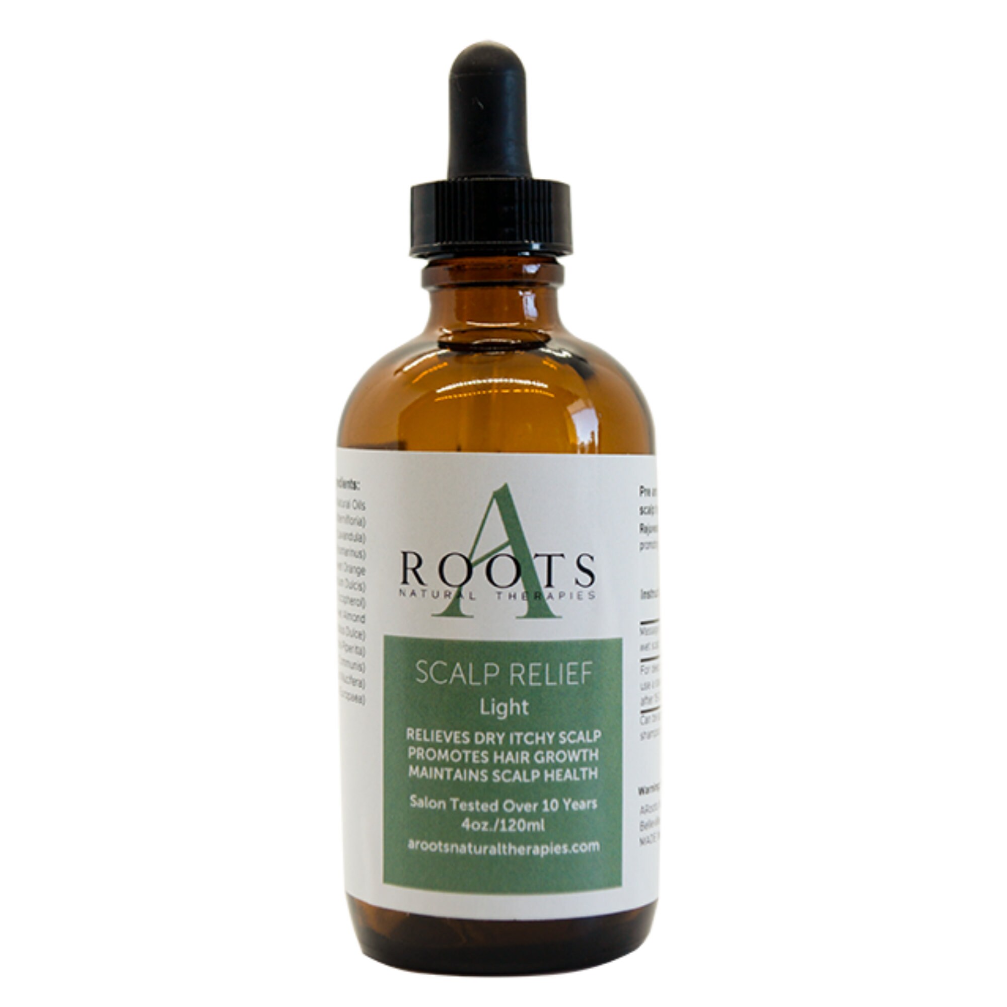 Dandruff Relief Oil For Dry Itchy Scalps ARoots Light Etsy