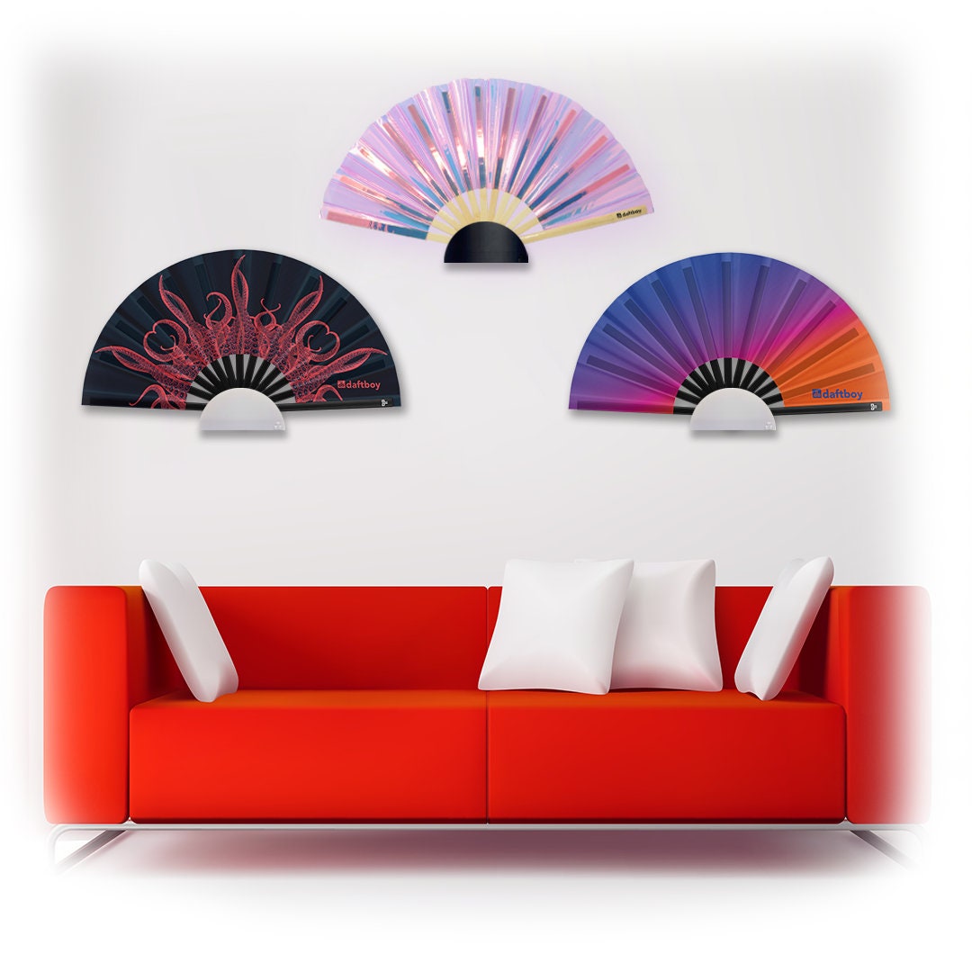 Express Yourself With These Folding Fans! – Daftboy