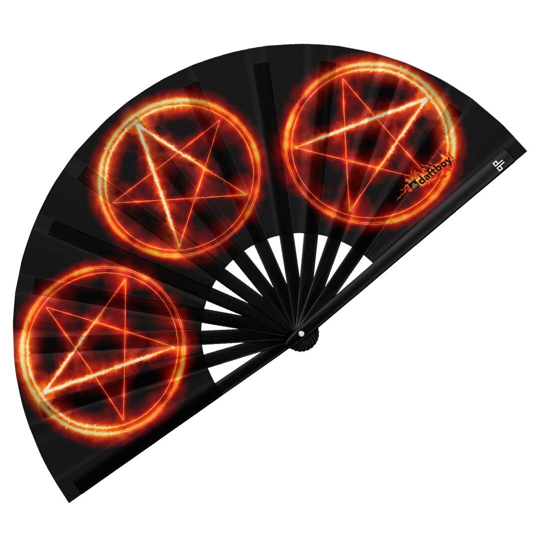 Pentagram Fan Etsy