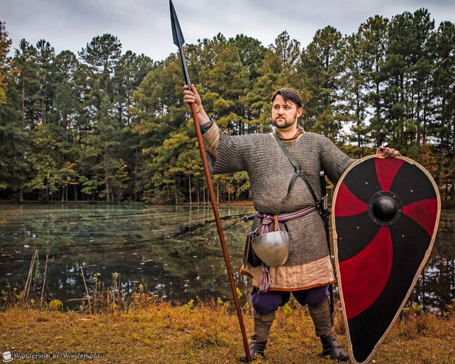 Kite Shield with Shield Boss Etsy