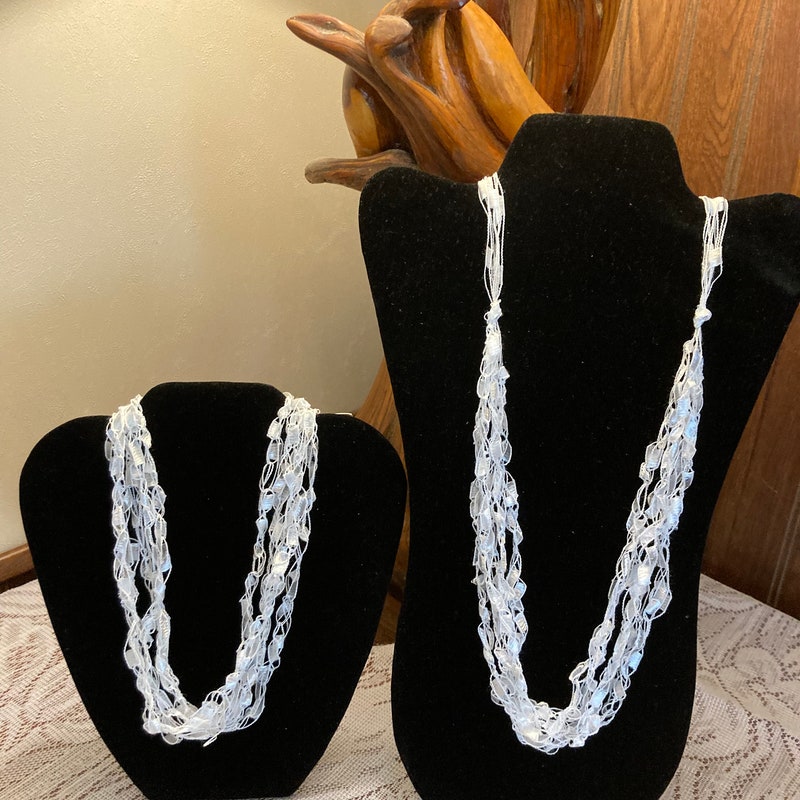 Beaded Ladder Necklace - Etsy