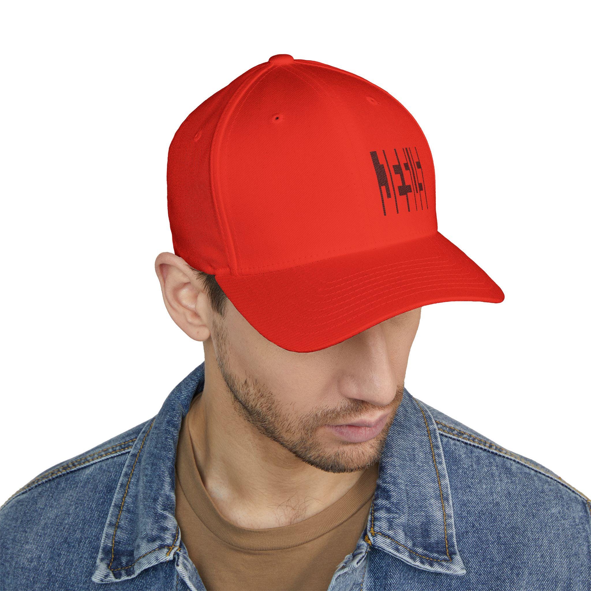 JESUS barcode christian apparel, Flat Bill Cap, Streetwear Fashion, Religious Gift, Christian - Image 8