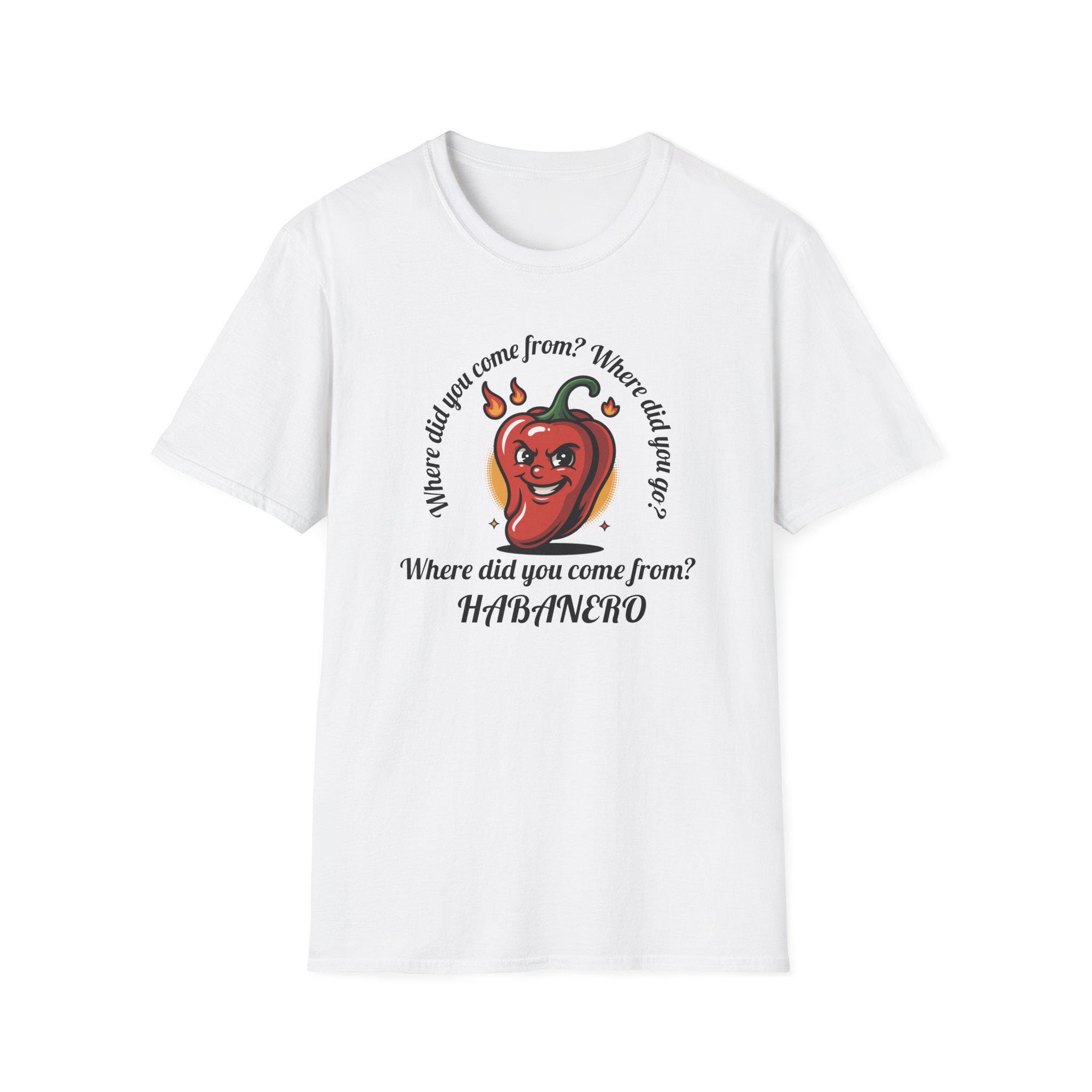 Funny Habanero Pepper T-Shirt: Spicy Foodie Humor, 100% Cotton - Image 2