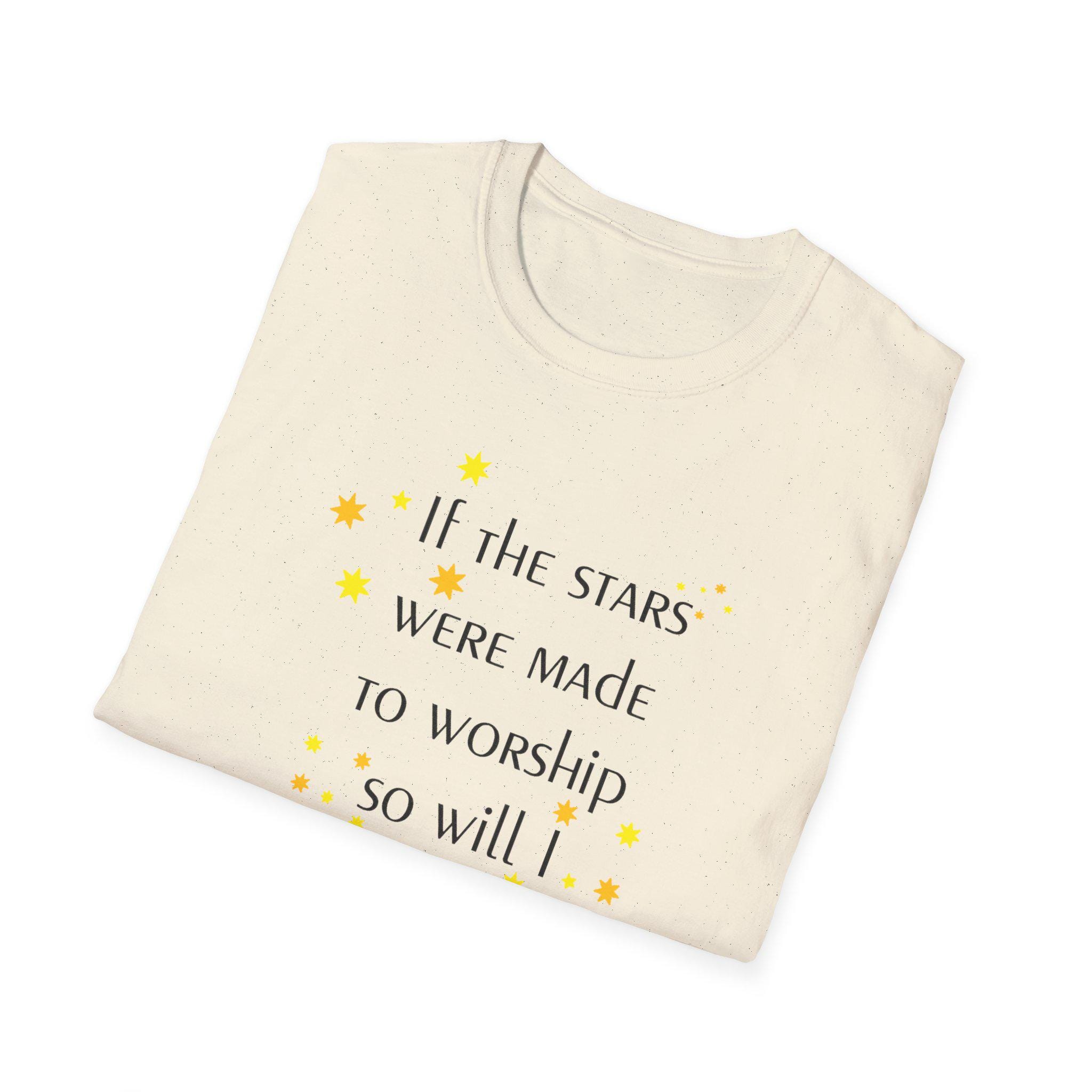 Christian Worship T-Shirt: "If the Stars Were Made to Worship" - Image 10
