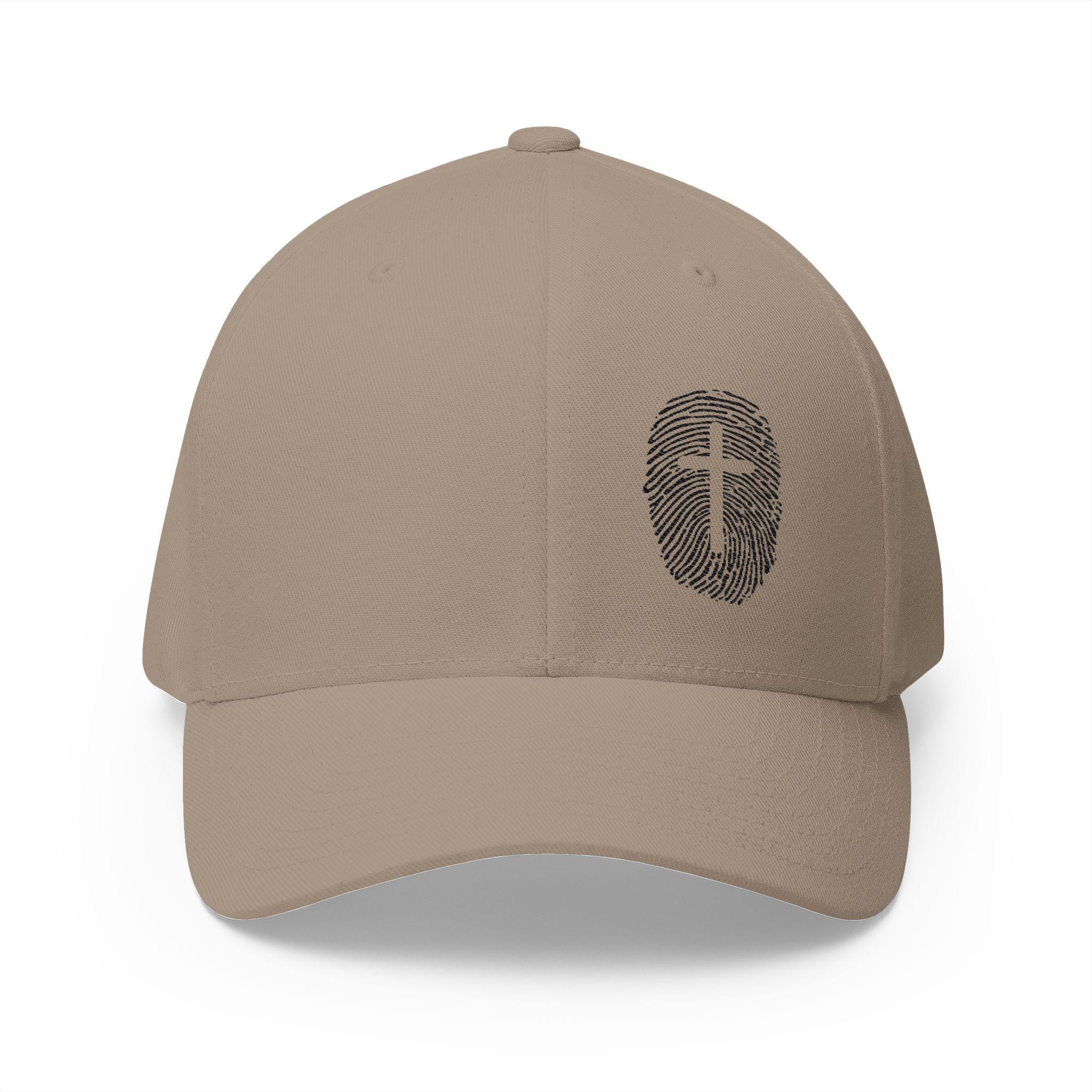 Embroidered Christian Fingerprint Baseball Cap, Bible Verse, Faith Headwear - Image 6