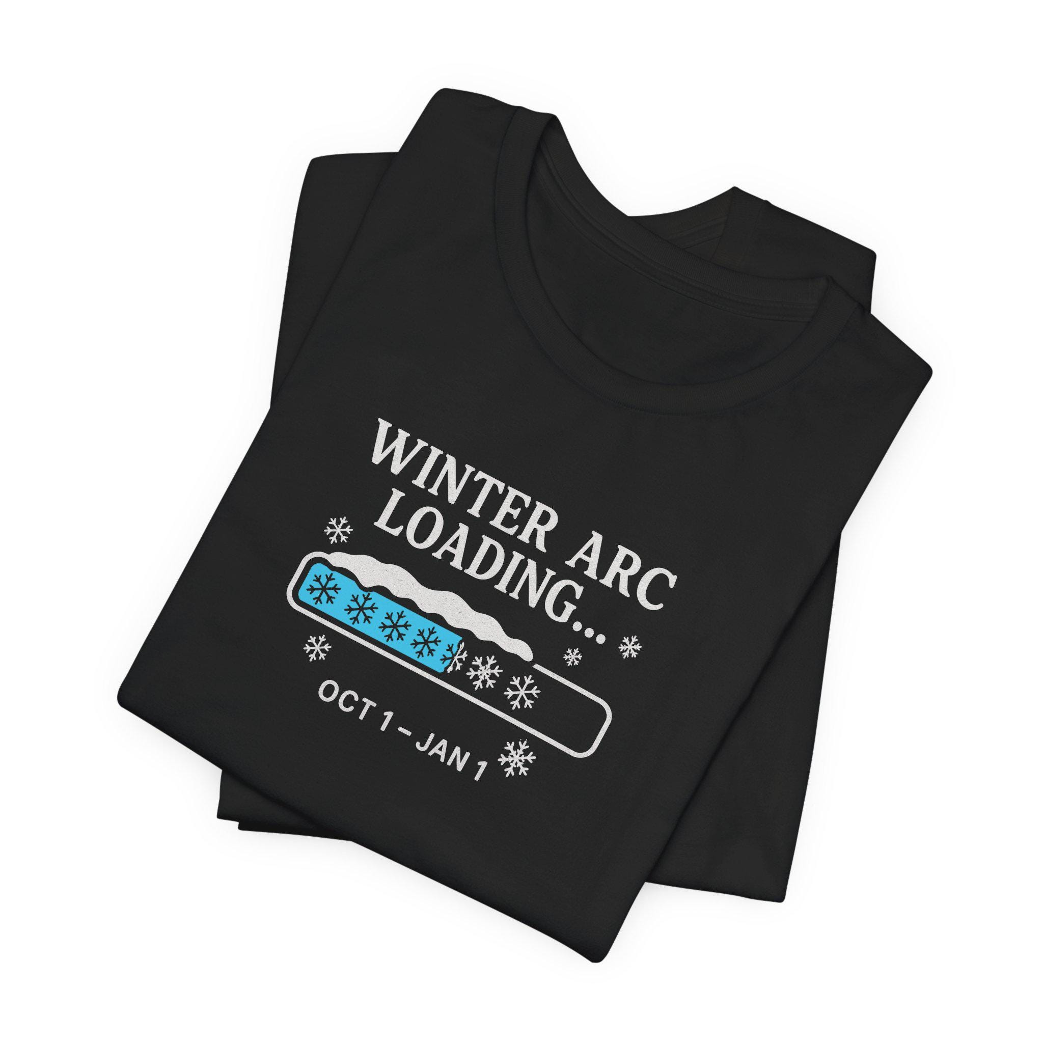 Winter Arc Loading Graphic Tee | Seasonal Countdown Shirt - Image 10
