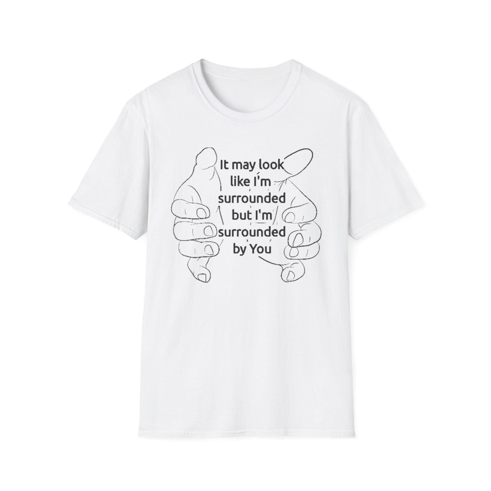 Surrounded by You Unisex Softstyle T-Shirt | Comfortable Gift for Loved Ones | Perfect for Casual Wear, Birthdays, Anniversaries, Holidays - Image 1