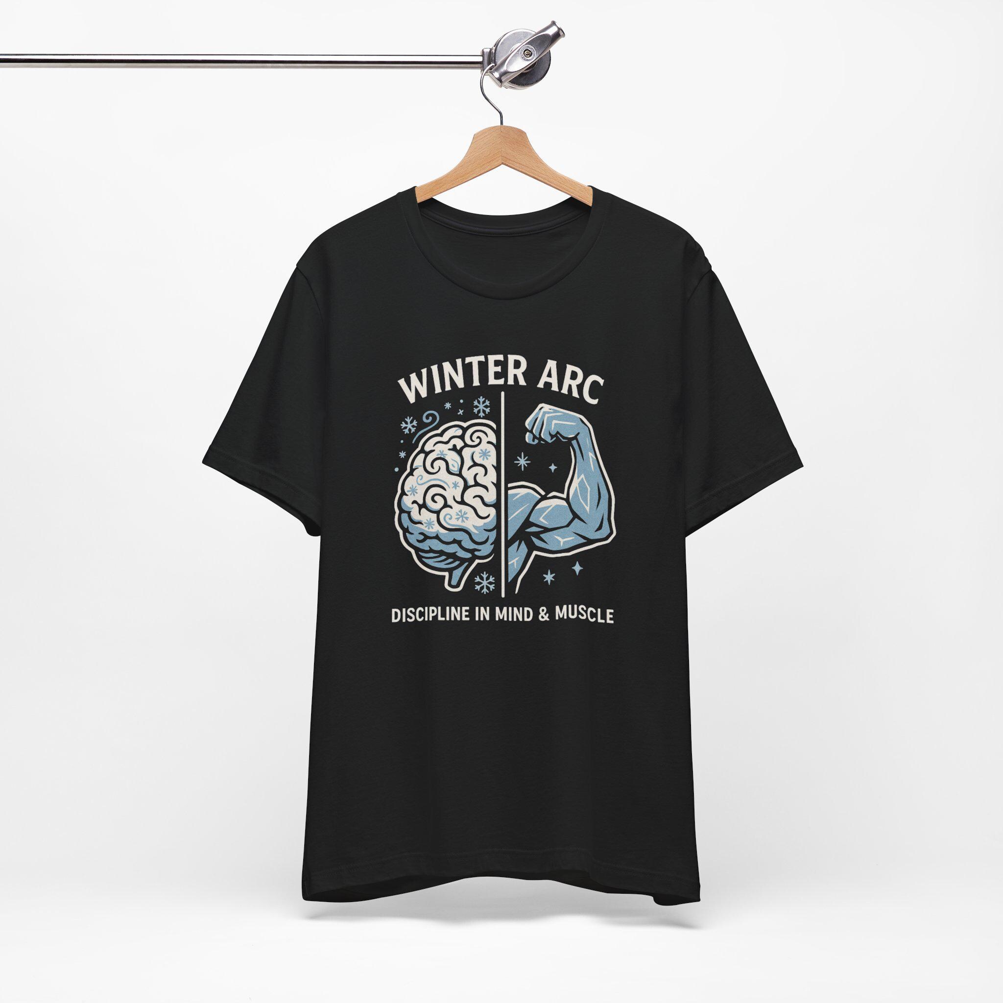 Discipline in Mind & Muscle Tee | Winter Arc design - Image 9