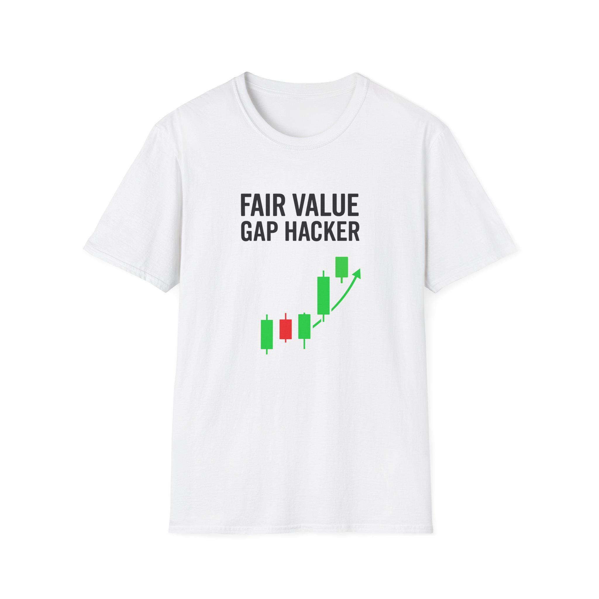 Fair Value Gap Hacker Unisex T-Shirt, Trendy Trader Gift - Image 6
