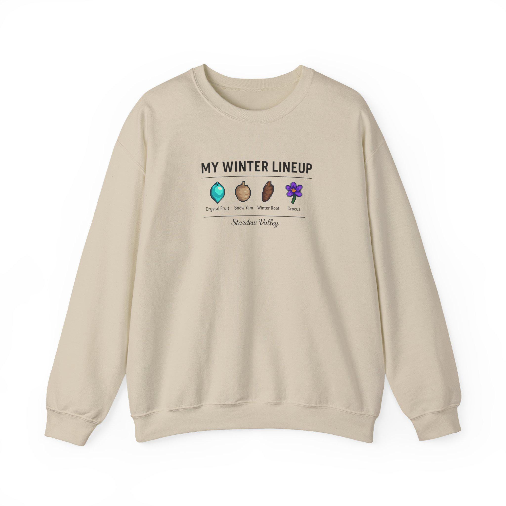 Stardew Valley Winter Lineup Sweatshirt – Cozy Gamer Apparel - Image 9