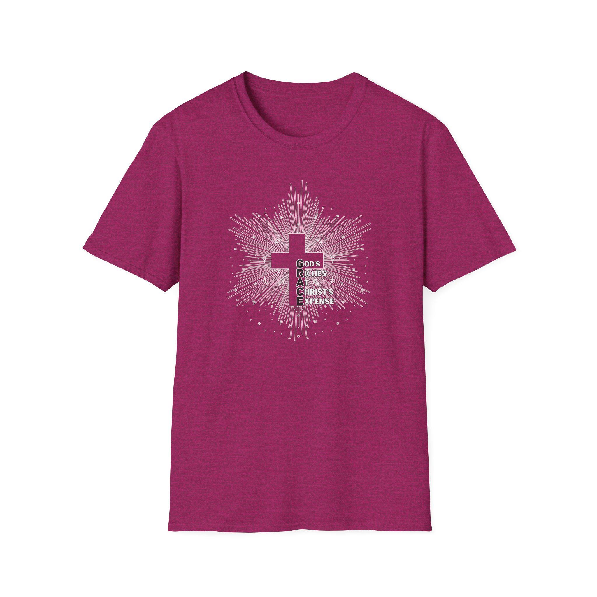 GRACE acrostic God's Riches at Christ's Expense T-Shirt - Image 8