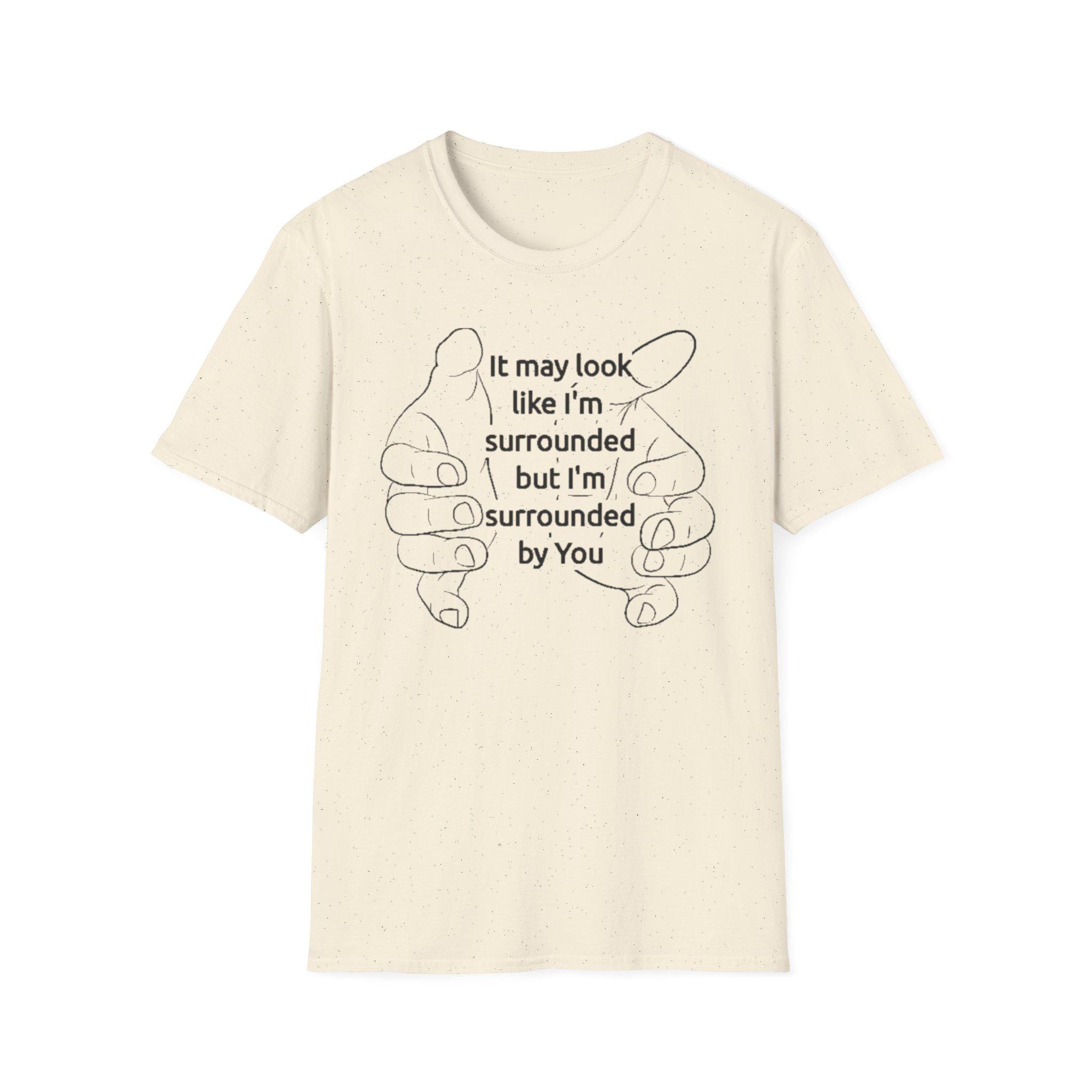 Surrounded by You Unisex Softstyle T-Shirt | Comfortable Gift for Loved Ones | Perfect for Casual Wear, Birthdays, Anniversaries, Holidays - Image 3