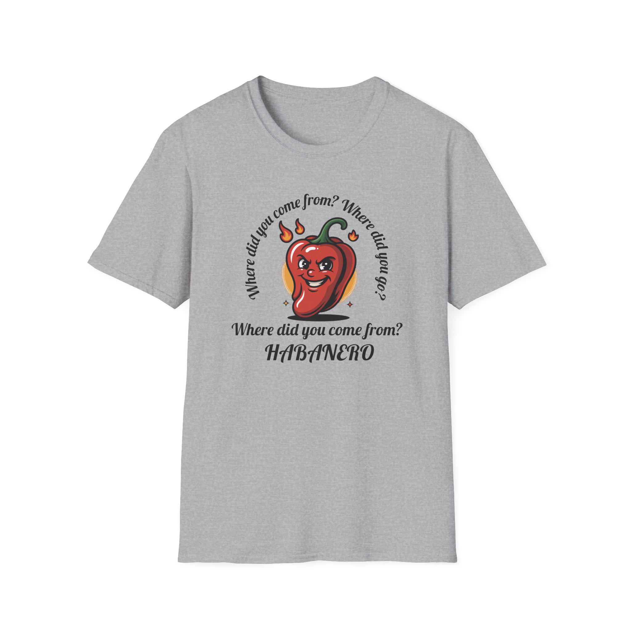 Funny Habanero Pepper T-Shirt: Spicy Foodie Humor, 100% Cotton - Image 6