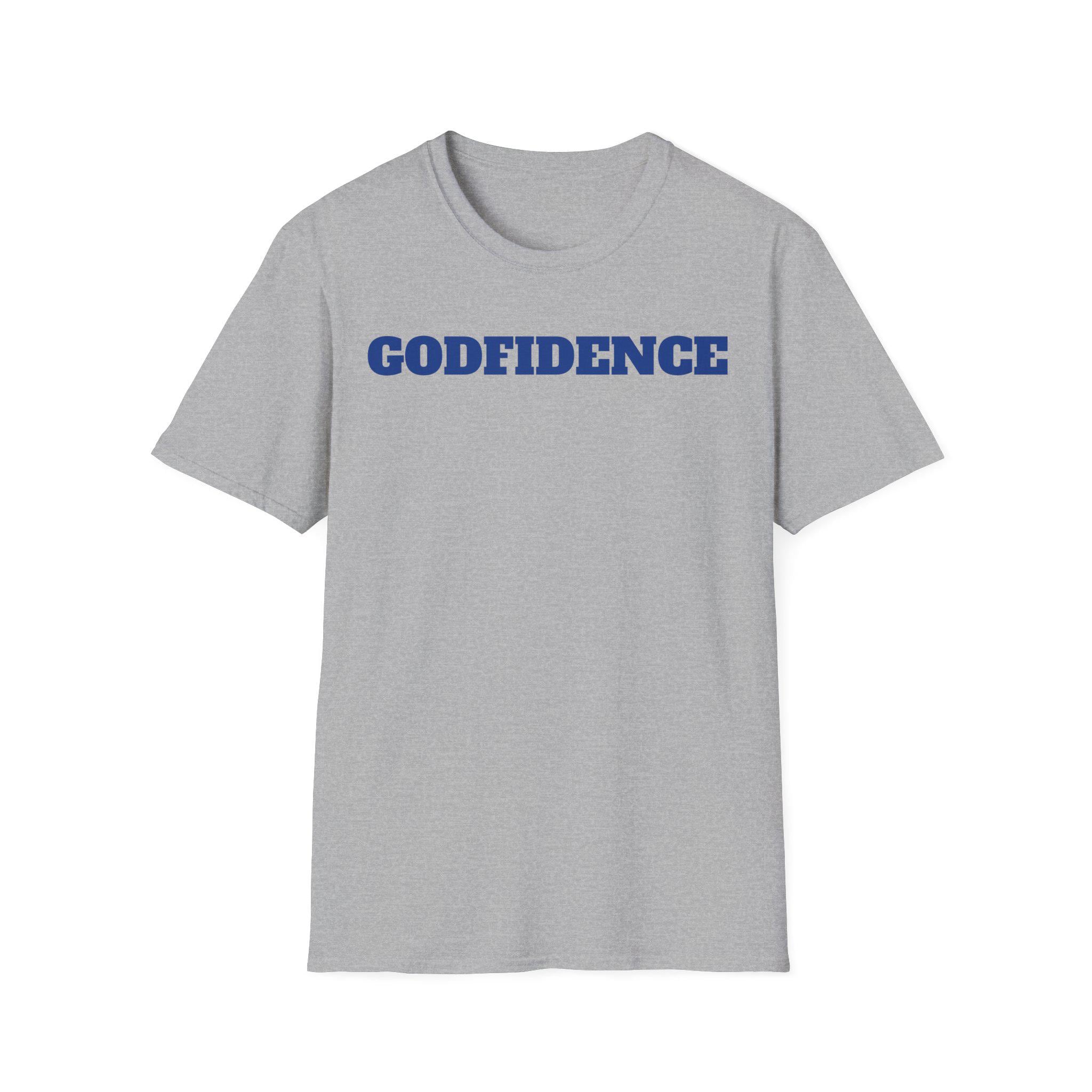 Godfidence Unisex Softstyle T-Shirt, Christian Tee, Inspirational Shirt, Religious Gift, Faith Apparel - Image 3