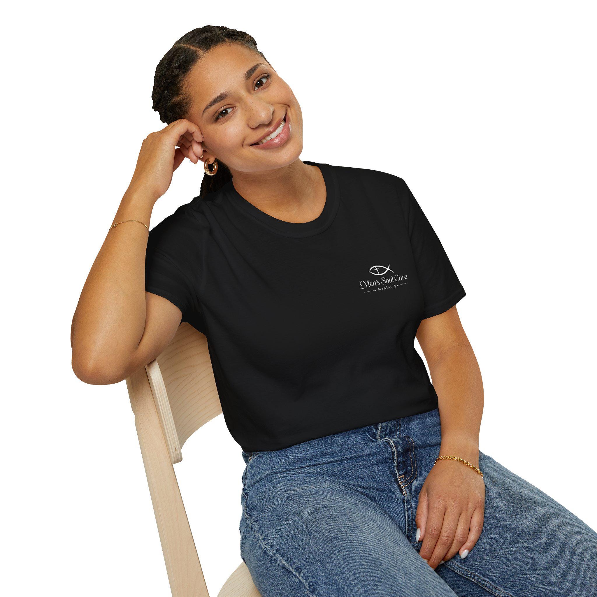 MSCM | Be Strong and Courageous Joshua 1:9 T-Shirt - Image 10
