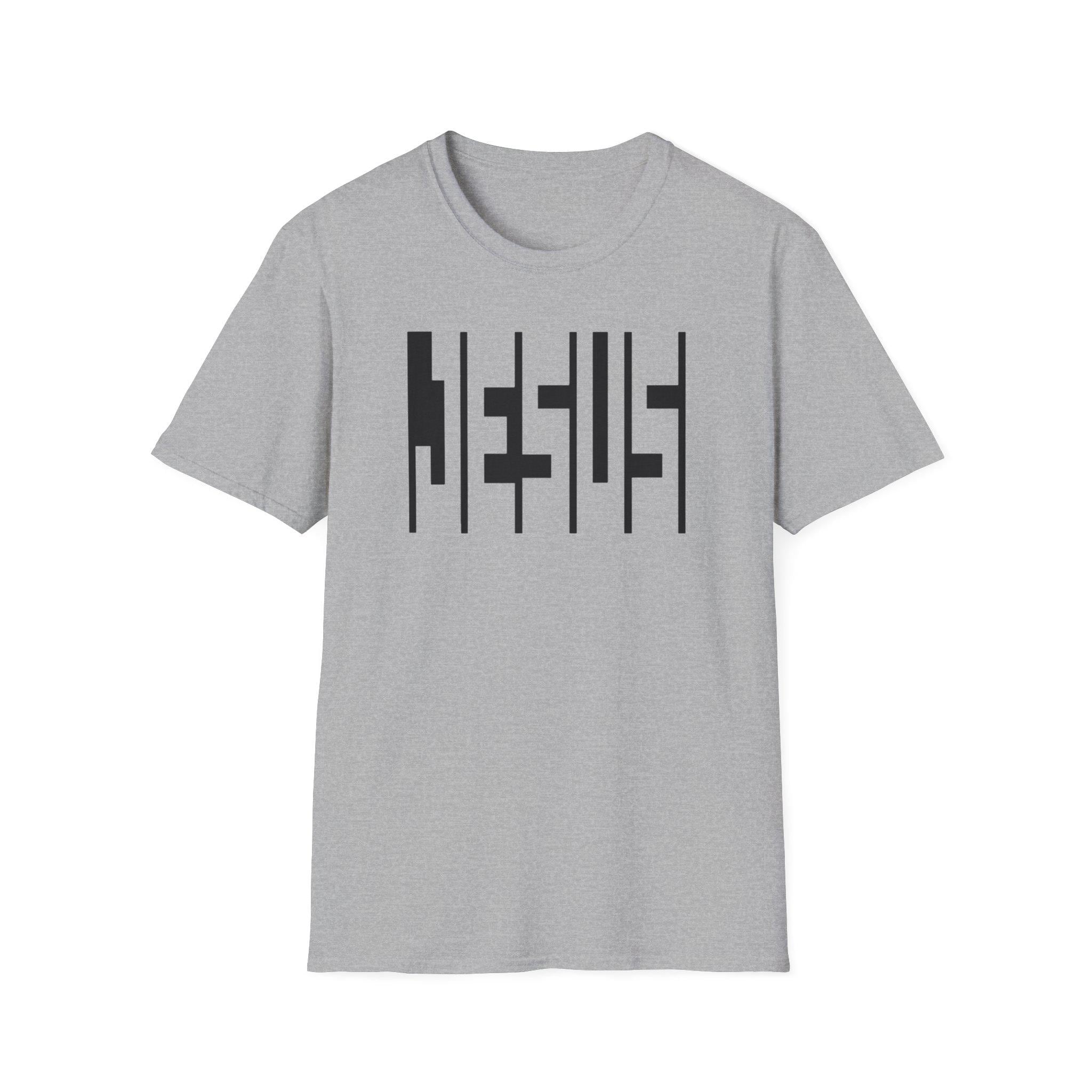 Jesus Print T-Shirt, Unisex Religious Gift Tee, Simple Design for Christians, Christian Apparel, Jesus Barcode Shirt - Image 3