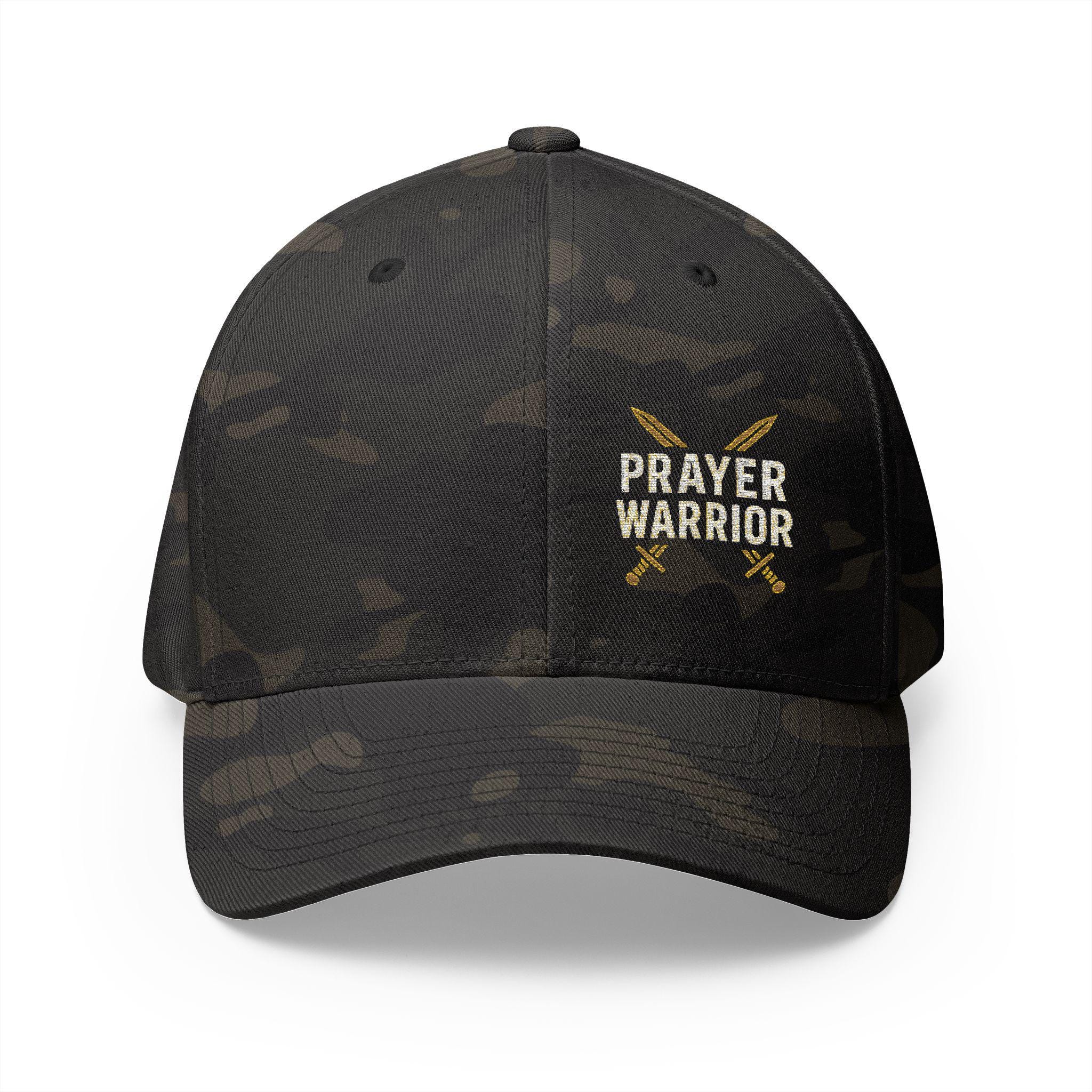 Embroidered Prayer Warrior Baseball Cap, Religious Christian Headwear - Image 5