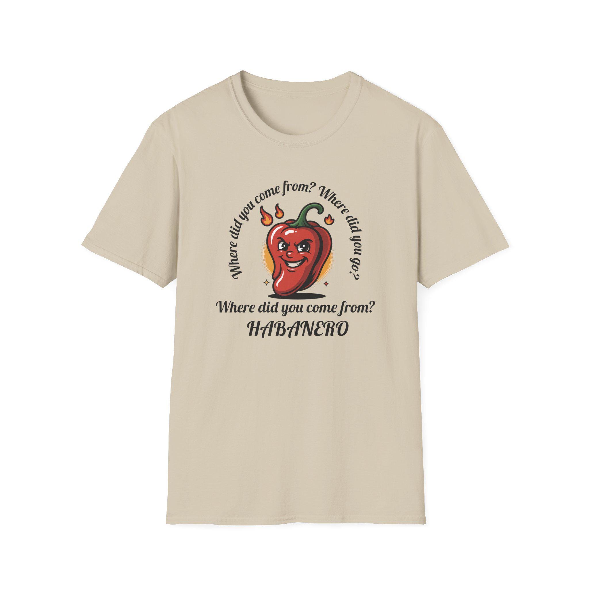 Funny Habanero Pepper T-Shirt: Spicy Foodie Humor, 100% Cotton - Image 5