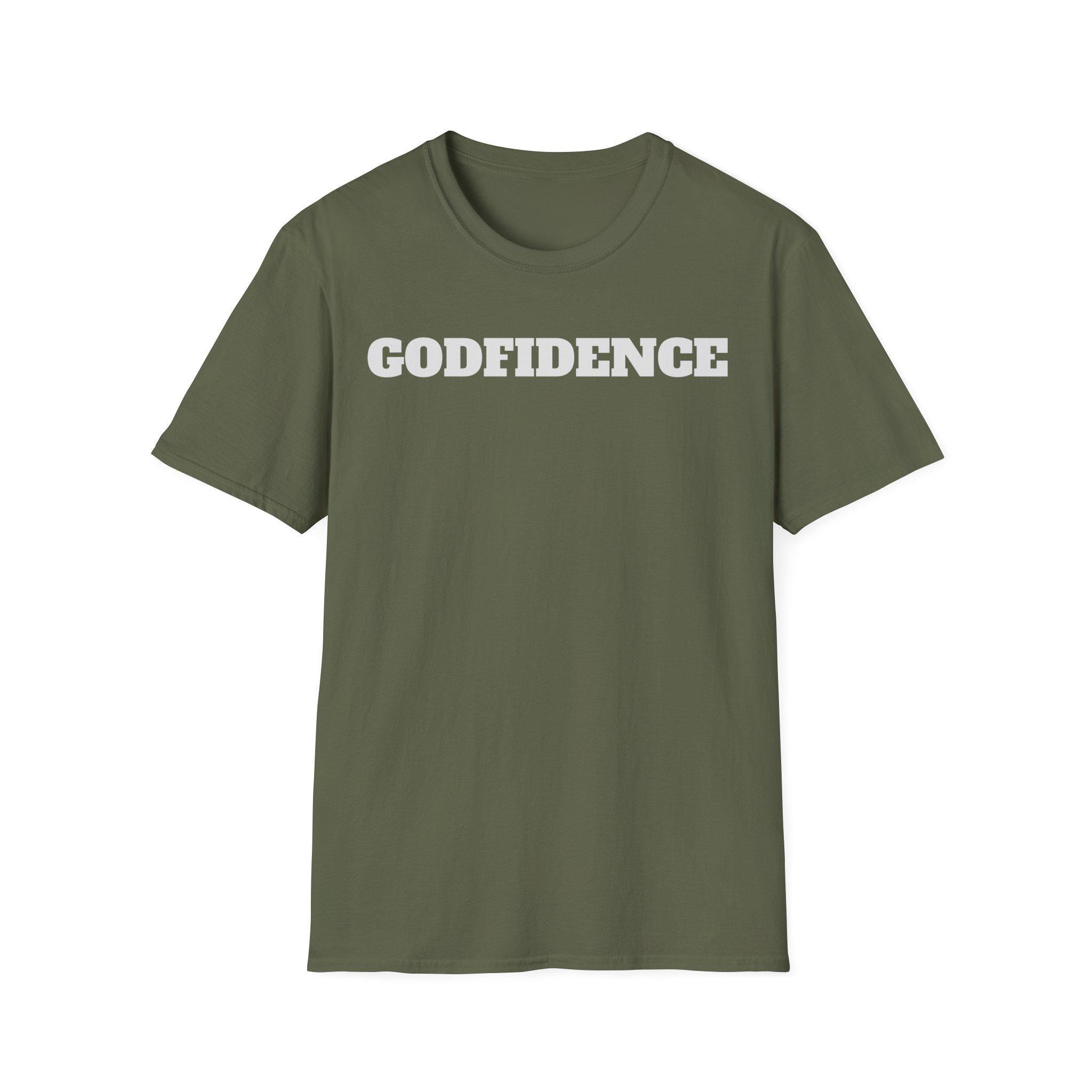 Godfidence Unisex Softstyle T-Shirt, Christian Tee, Inspirational Shirt, Religious Gift, Faith Apparel - Image 4