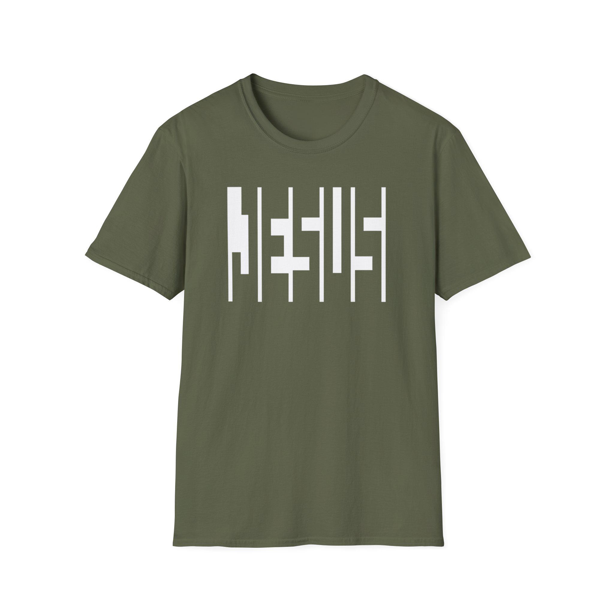 Jesus Print T-Shirt, Unisex Religious Gift Tee, Simple Design for Christians, Christian Apparel, Jesus Barcode Shirt - Image 4