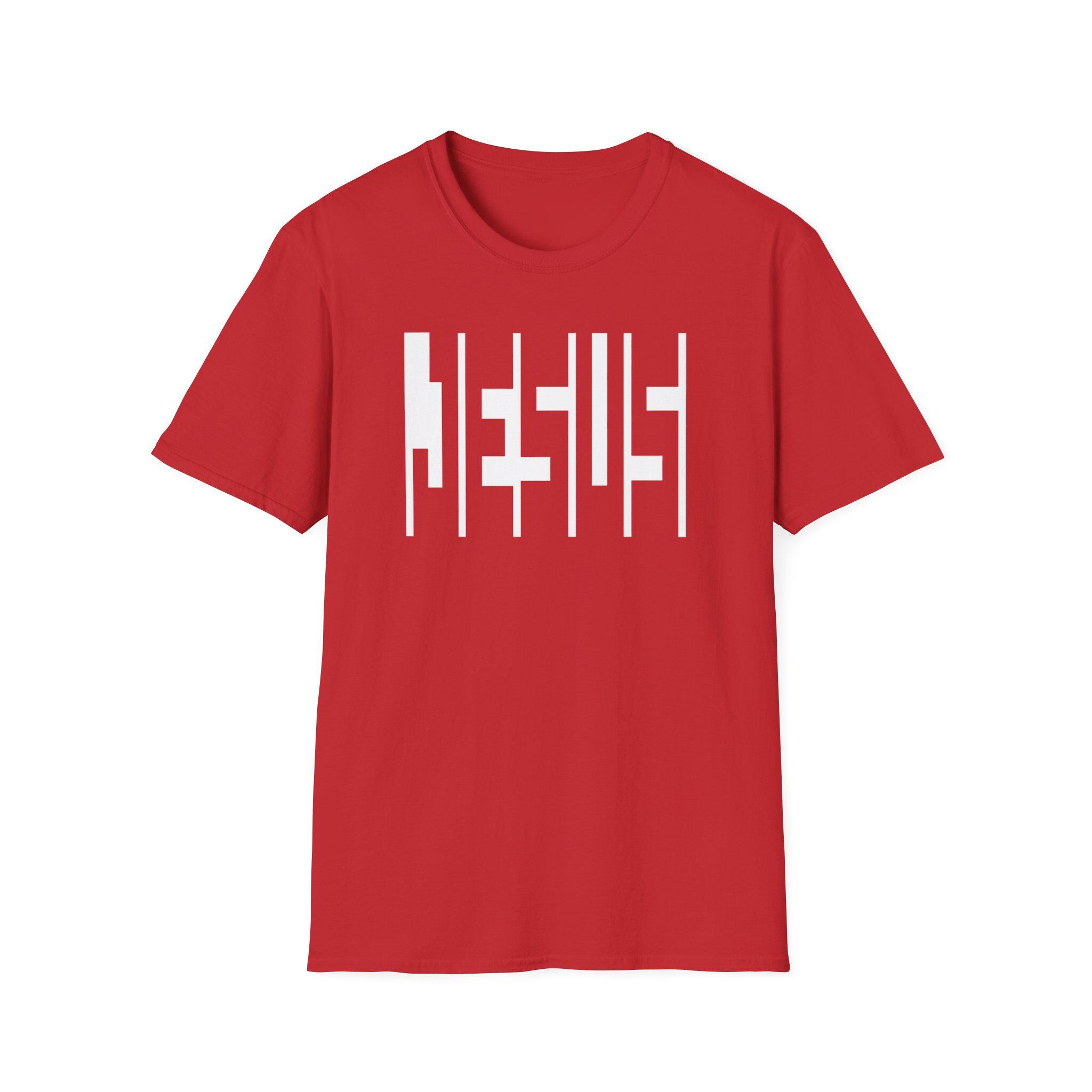 Jesus Print T-Shirt, Unisex Religious Gift Tee, Simple Design for Christians, Christian Apparel, Jesus Barcode Shirt - Image 8