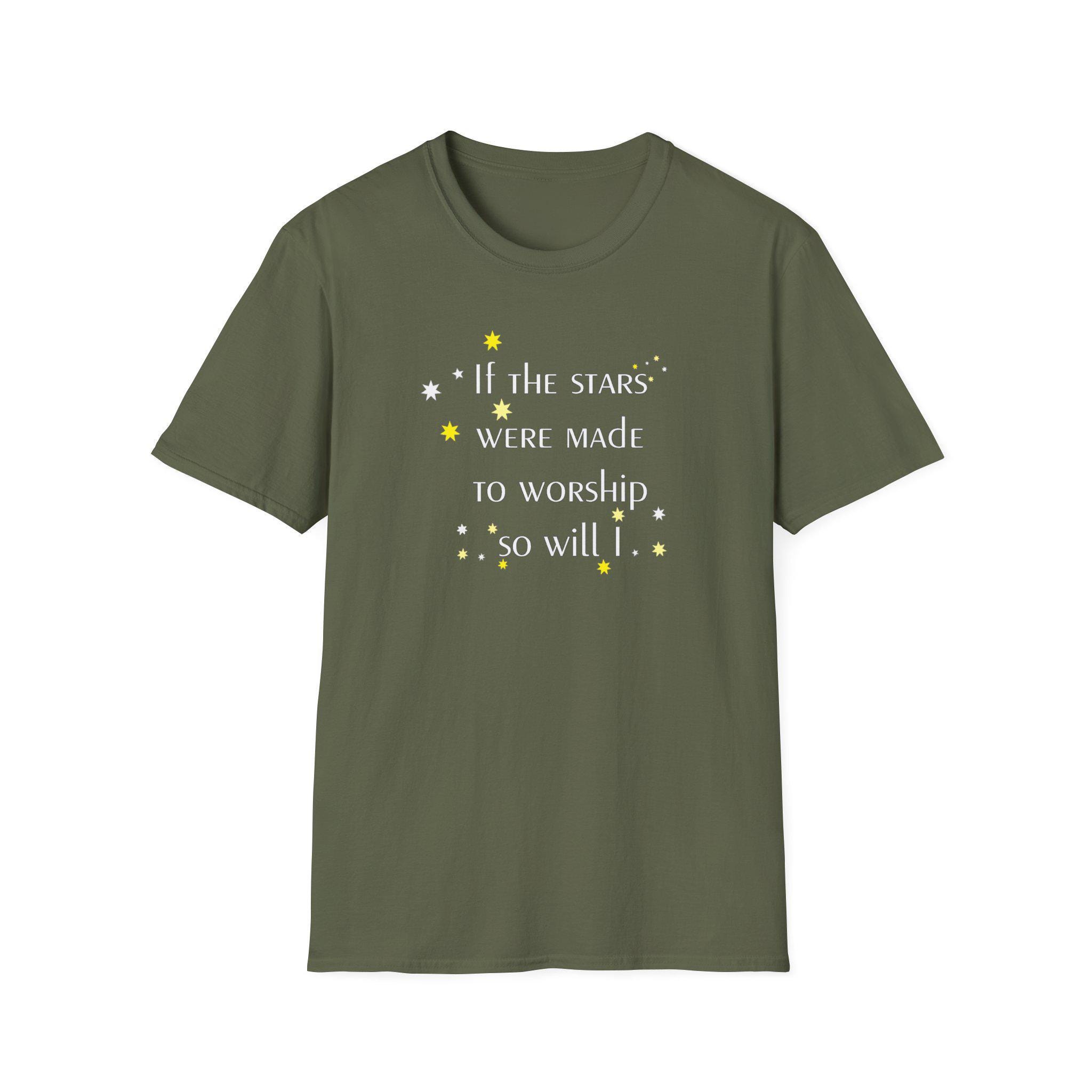 Christian Worship T-Shirt: "If the Stars Were Made to Worship" - Image 6