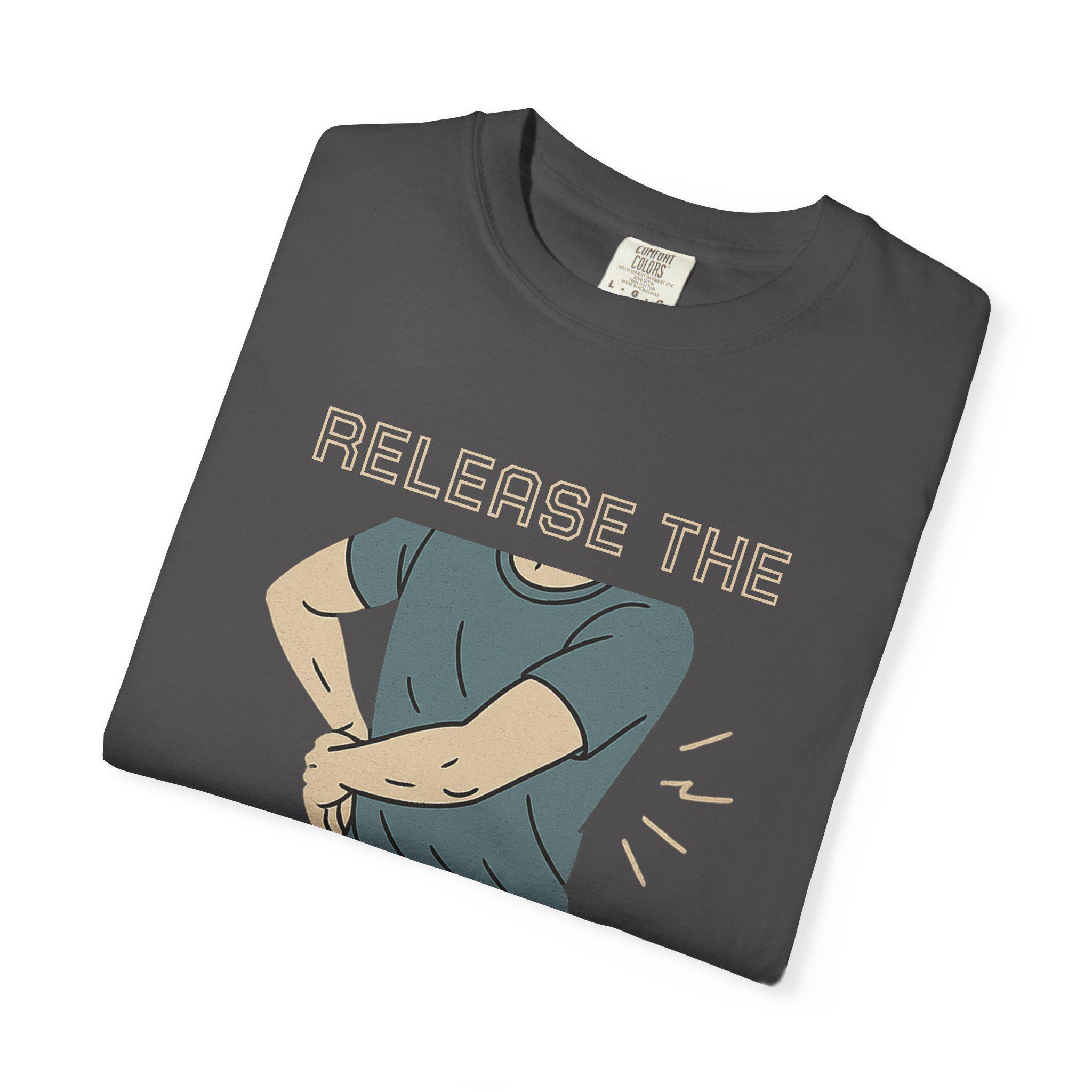 Release the Crackin' Parody T-Shirt, Funny Chiropractic Tee - Image 9