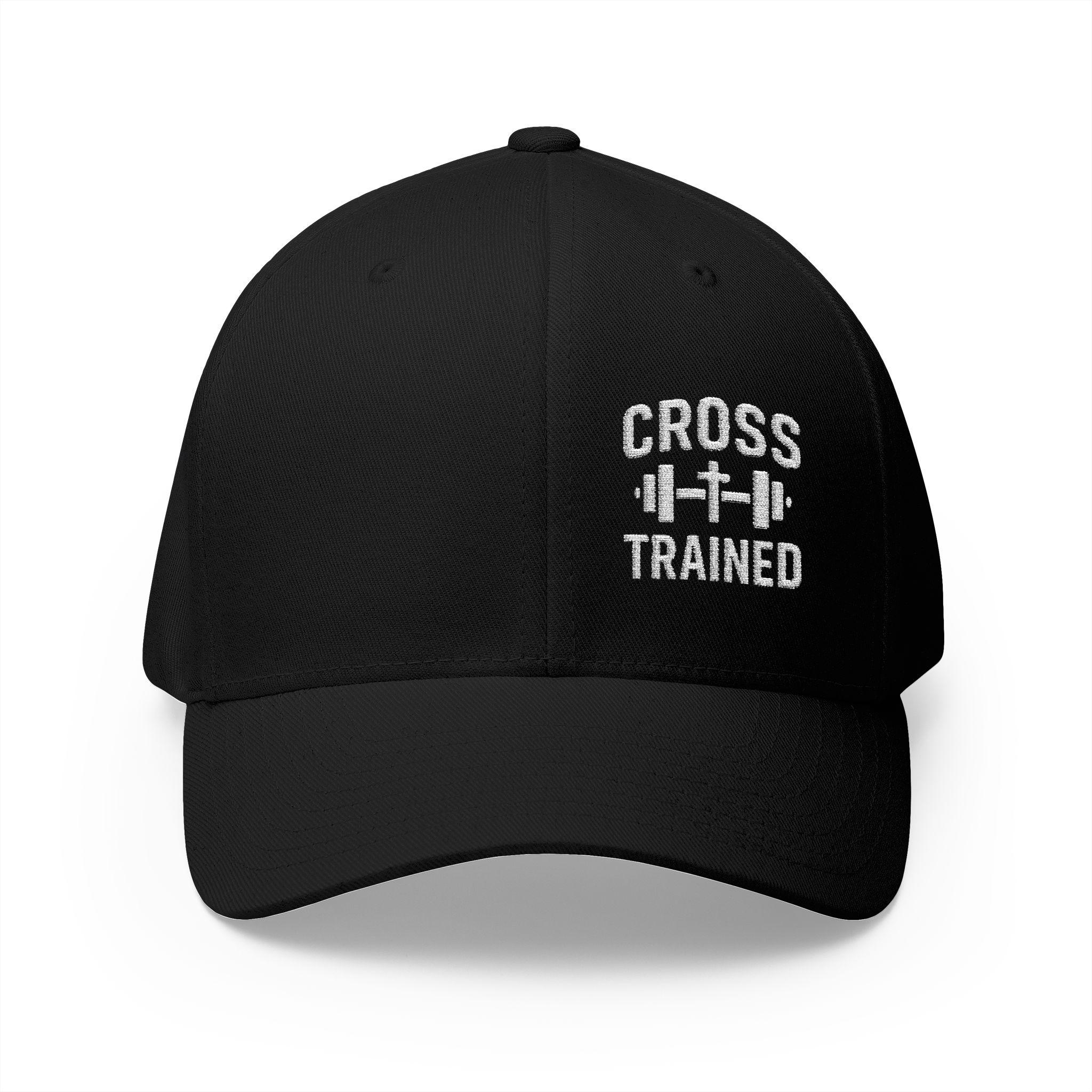 Embroidered Cross Trained Christian Cap, Religious Baseball Hat - Image 7