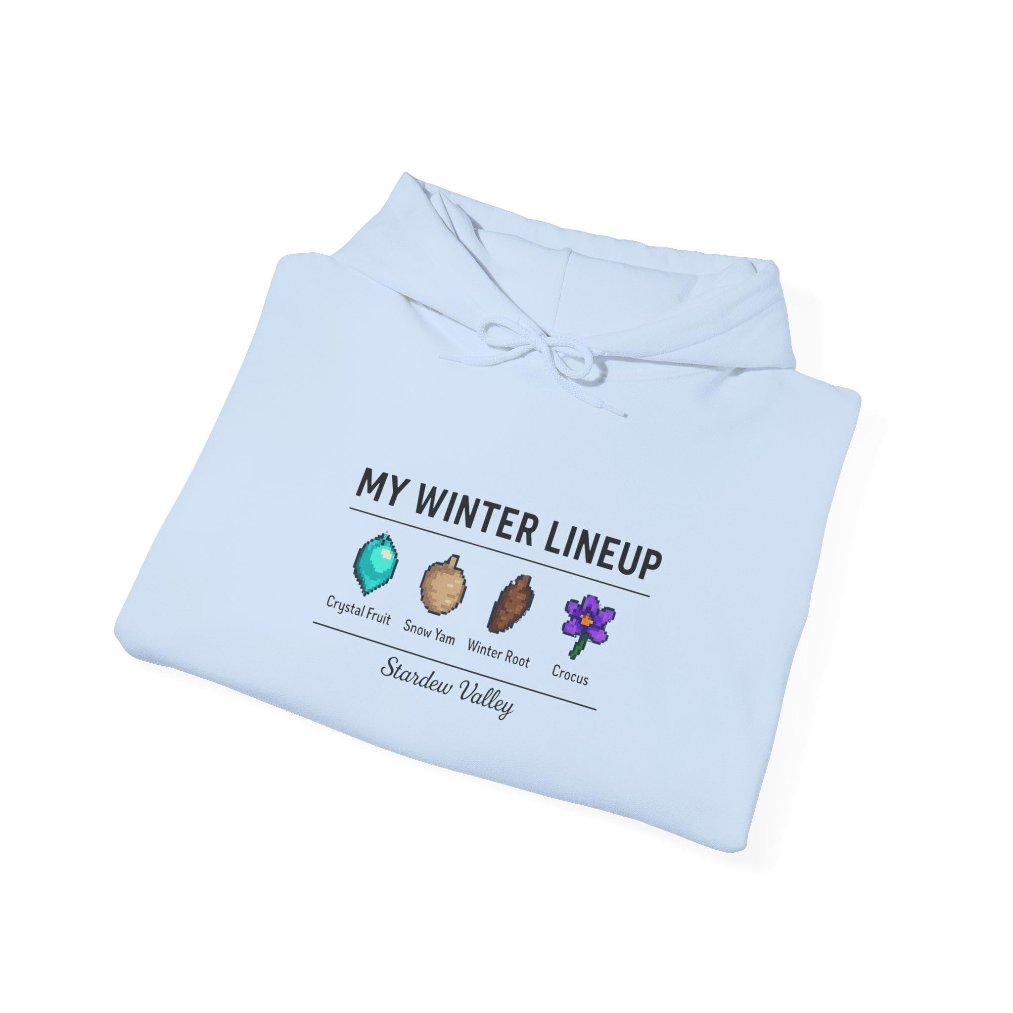 Stardew Valley Winter Lineup Hoodie – Cozy Gamer Apparel - Image 5
