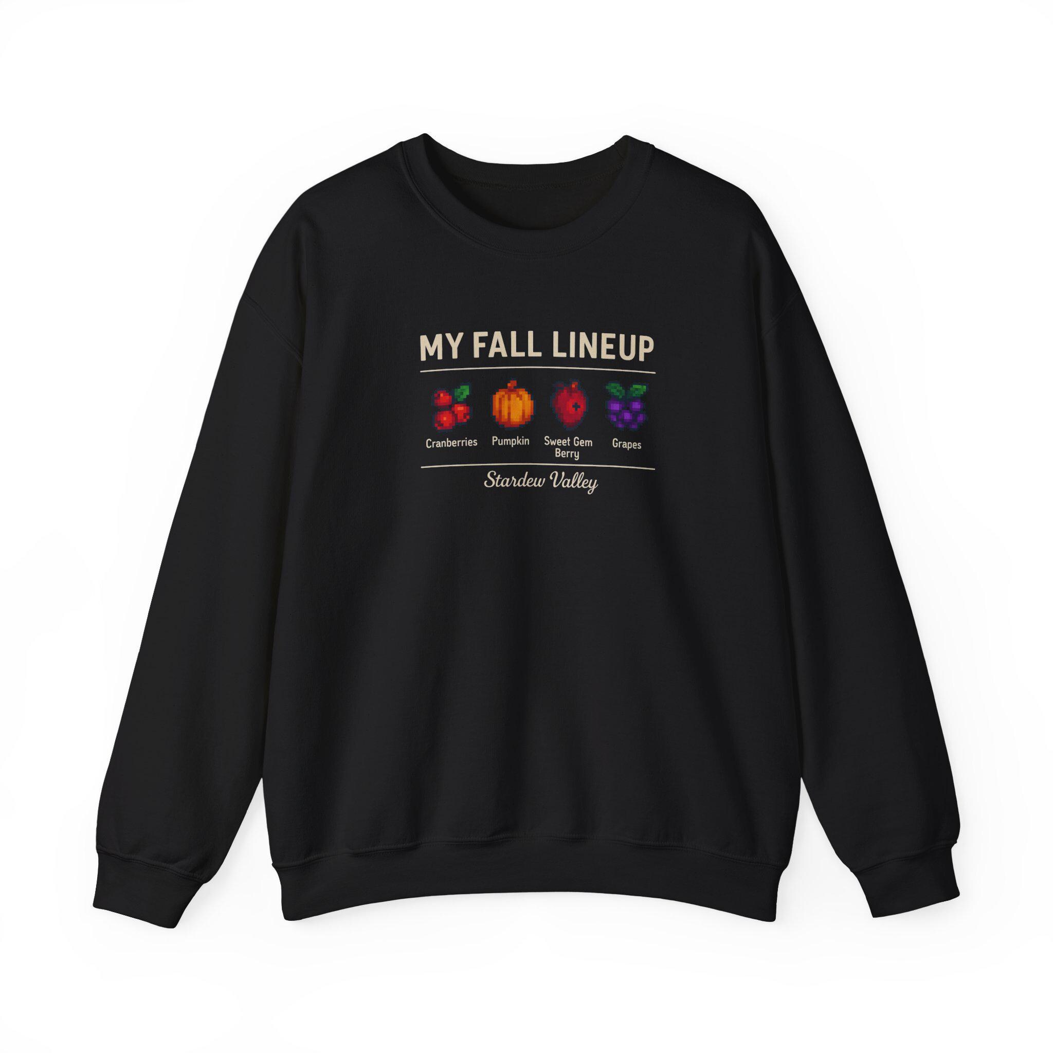Stardew Valley Fall Lineup Sweatshirt – Cozy Gamer Crewneck - Image 2
