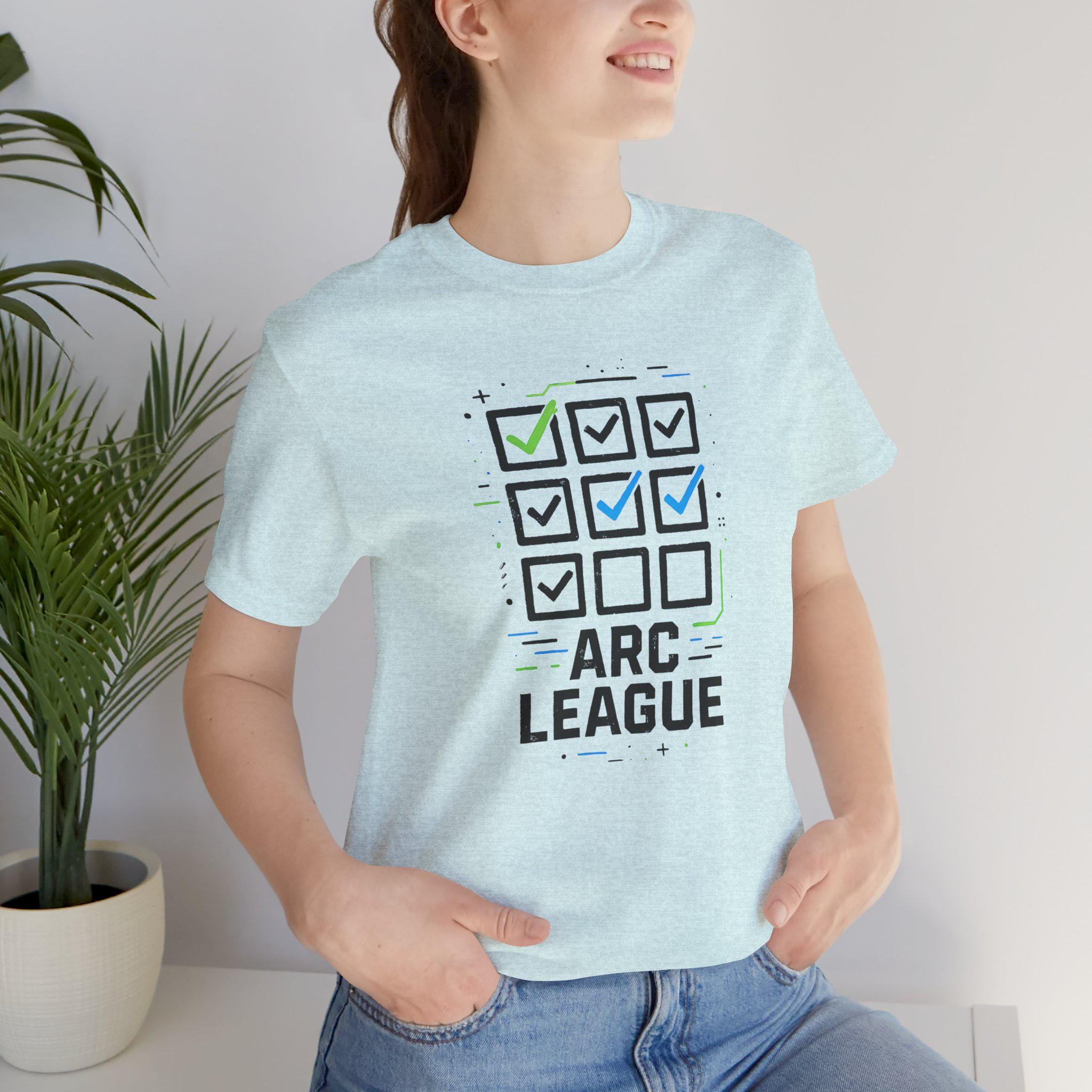 Arc League Winter Checklist Tee | Seasonal Checklist Design - Image 3